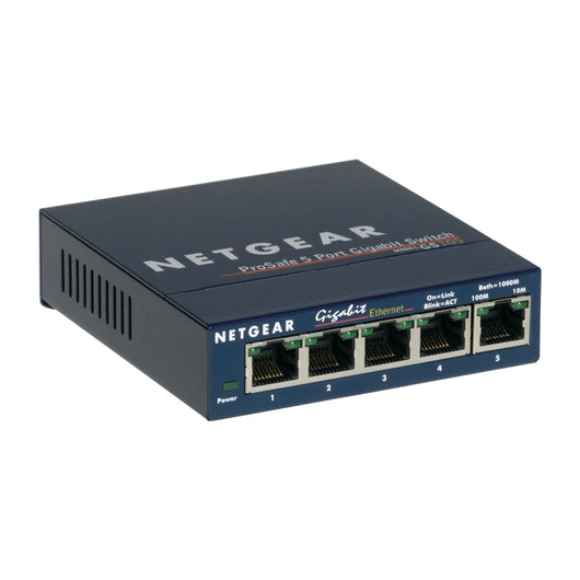 NETGEAR GS105 Switch Ethernet Gigabit non gestito (10/100/1000) Blu