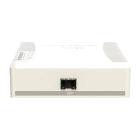 Switch di rete Mikrotik CSS106-1G-4P-1S Gigabit Ethernet (10/100/1000) con Power over Ethernet (PoE) Bianco