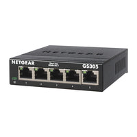 NETGEAR GS305 Switch Ethernet Gigabit non gestito (10/100/1000) Nero