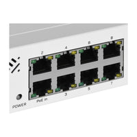 Switch di rete Mikrotik CSS610-8G-2S+IN Gigabit Ethernet (10/100/1000) con Power over Ethernet (PoE) Bianco