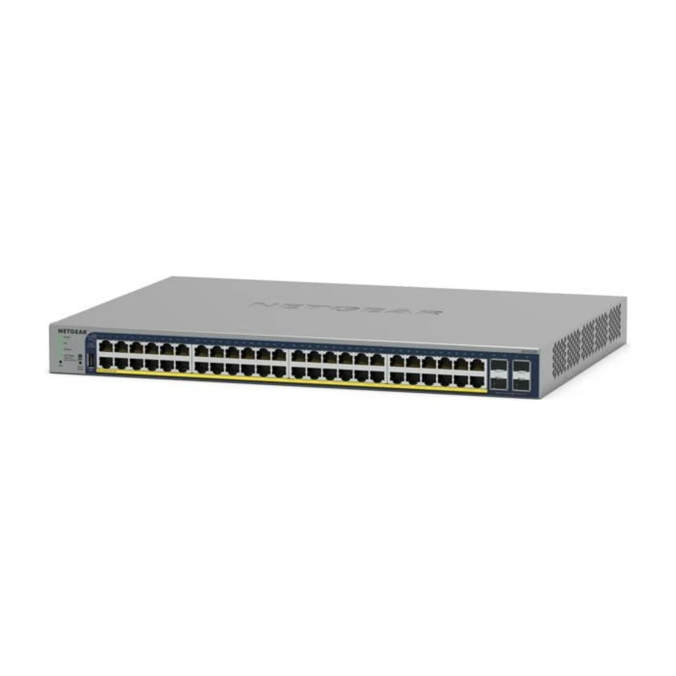 NETGEAR GS728TP Switch gestito Gigabit Ethernet (10/100/1000) con Power over Ethernet (PoE) Grigio