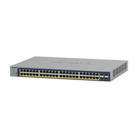 NETGEAR GS728TP Switch gestito Gigabit Ethernet (10/100/1000) con Power over Ethernet (PoE) Grigio