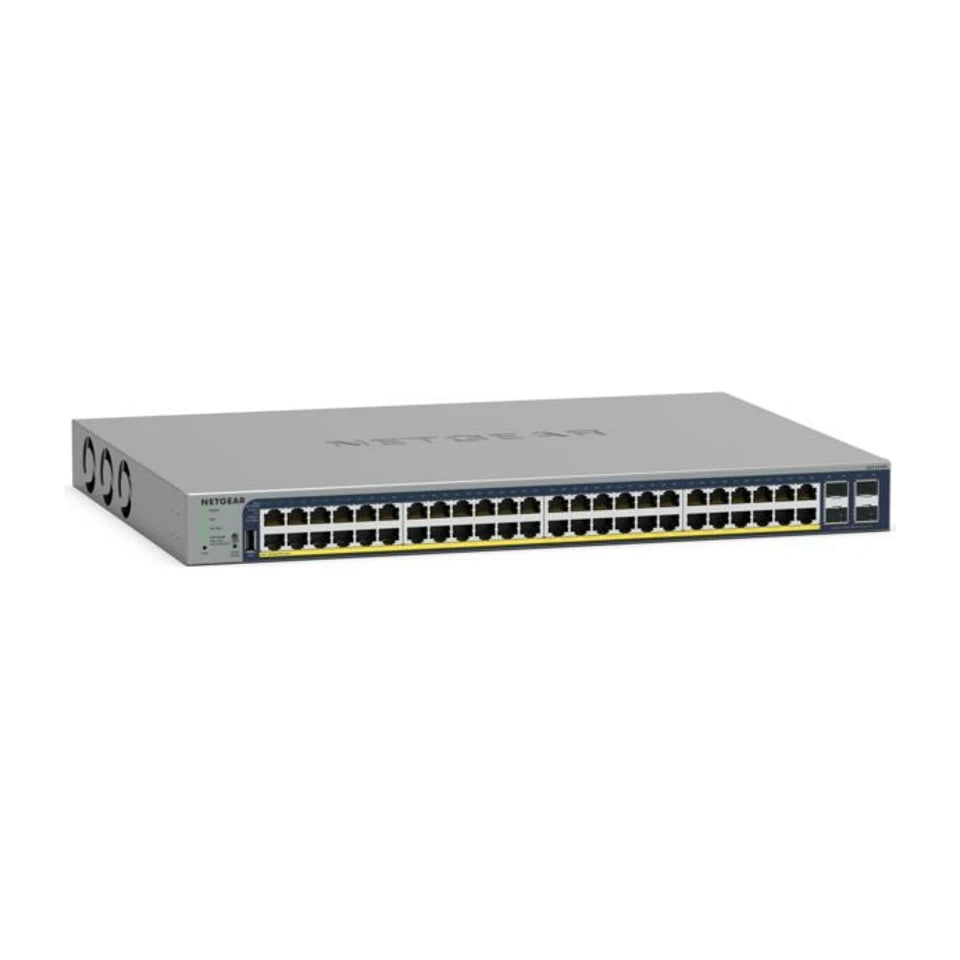 NETGEAR GS728TP Switch gestito Gigabit Ethernet (10/100/1000) con Power over Ethernet (PoE) Grigio