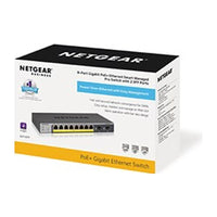 NETGEAR GS110TP Switch gestito Gigabit Ethernet (10/100/1000) con Power over Ethernet (PoE) Grigio