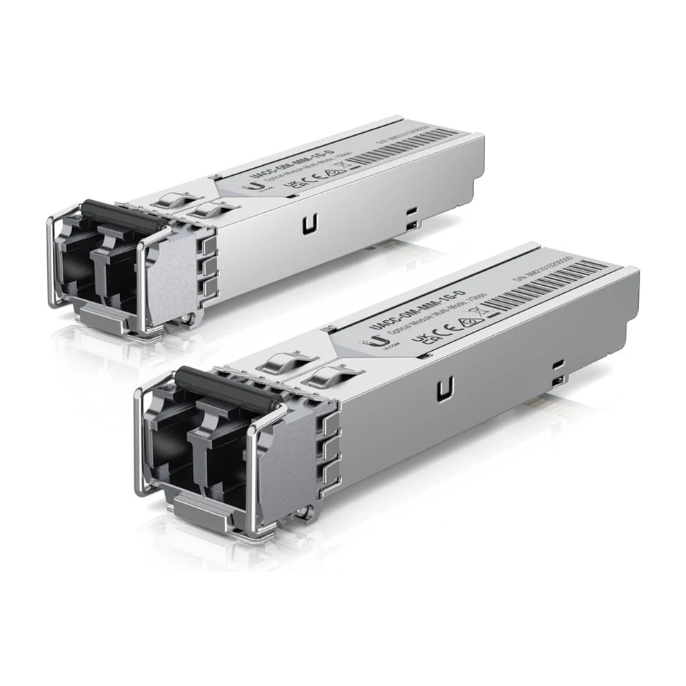 Modulo trasceiver di rete Ubiquiti UACC-OM-MM-1G-D-2 Fibra ottica 1250 Mbit/s SFP