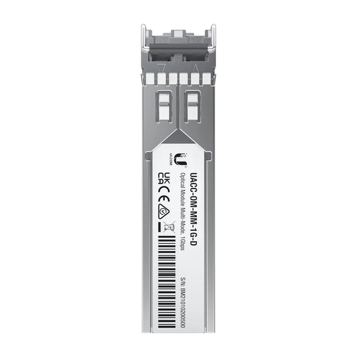 Modulo trasceiver di rete Ubiquiti UACC-OM-MM-1G-D-2 Fibra ottica 1250 Mbit/s SFP