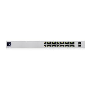 Ubiquiti UniFi 24-Port PoE Gestito L2/L3 Gigabit Ethernet (10/100/1000) Power over Ethernet (PoE) 1U Argento