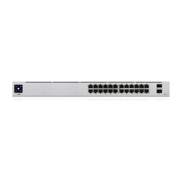 Ubiquiti UniFi 24-Port PoE Gestito L2/L3 Gigabit Ethernet (10/100/1000) Power over Ethernet (PoE) 1U Argento