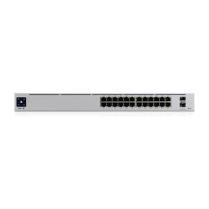 Ubiquiti UniFi Pro 24-Port PoE Gestito L2/L3 Gigabit Ethernet (10/100/1000) Power over Ethernet (PoE) 1U Argento