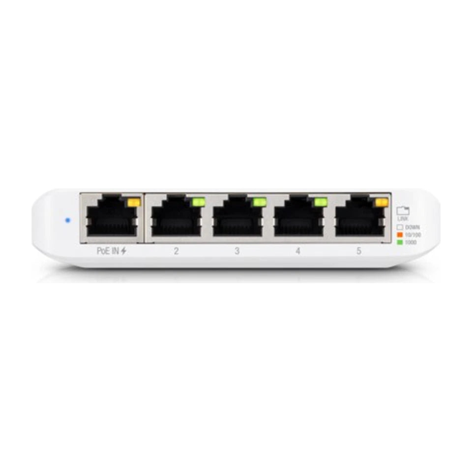 Ubiquiti UniFi USW Flex Mini 5P (10/100/1000) Switch gestito PoE