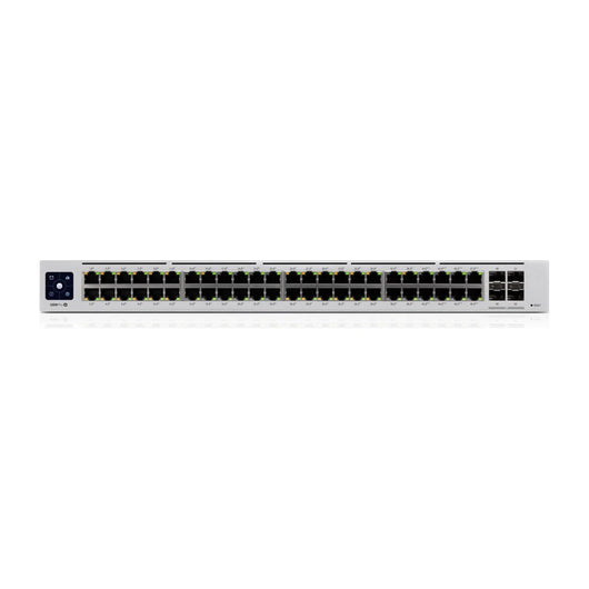 Ubiquiti UniFi Pro 48-Port PoE Gestito L2/L3 Gigabit Ethernet (10/100/1000) Power over Ethernet (PoE) 1U Argento
