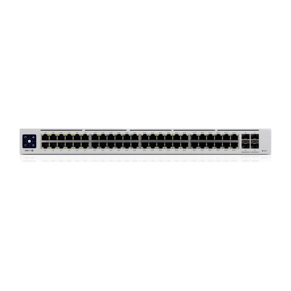 Ubiquiti UniFi Pro 48-Port PoE Gestito L2/L3 Gigabit Ethernet (10/100/1000) Power over Ethernet (PoE) 1U Argento
