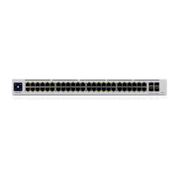 Ubiquiti UniFi Pro 48-Port PoE Gestito L2/L3 Gigabit Ethernet (10/100/1000) Power over Ethernet (PoE) 1U Argento