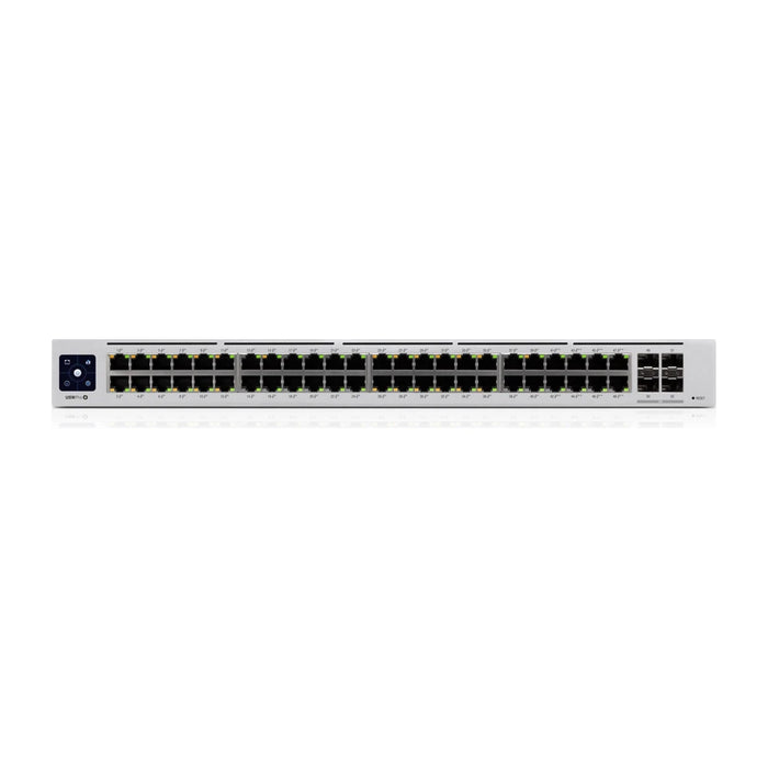 Ubiquiti UniFi Pro 48-Port PoE Gestito L2/L3 Gigabit Ethernet (10/100/1000) Power over Ethernet (PoE) 1U Argento