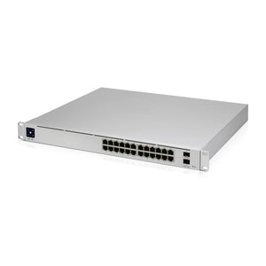 Ubiquiti UniFi Pro 24-Port PoE Gestito L2/L3 Gigabit Ethernet (10/100/1000) Power over Ethernet (PoE) 1U Argento