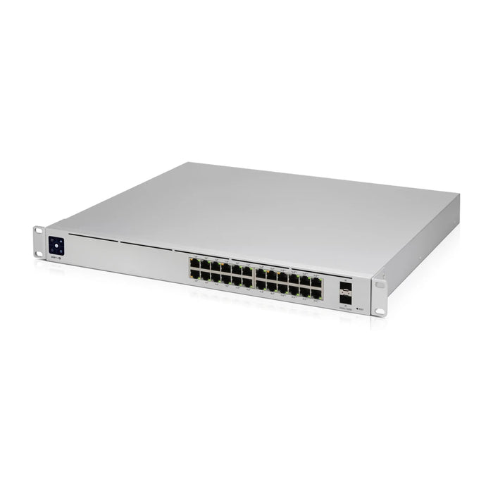 Ubiquiti UniFi Pro 24-Port PoE Gestito L2/L3 Gigabit Ethernet (10/100/1000) Power over Ethernet (PoE) 1U Argento