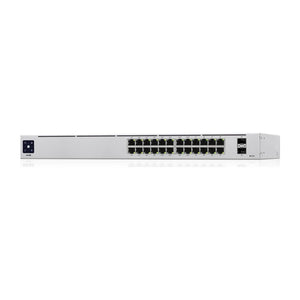 Ubiquiti UniFi 24-Port PoE Gestito L2/L3 Gigabit Ethernet (10/100/1000) Power over Ethernet (PoE) 1U Argento