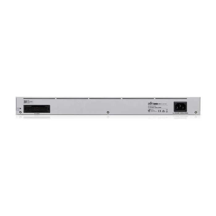 Ubiquiti UniFi Pro 48-Port PoE Gestito L2/L3 Gigabit Ethernet (10/100/1000) Power over Ethernet (PoE) 1U Argento