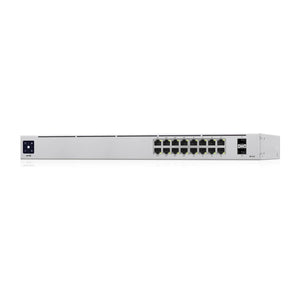 Ubiquiti UniFi 16-Port PoE Gestito L2/L3 Gigabit Ethernet (10/100/1000) Power over Ethernet (PoE) 1U Argento