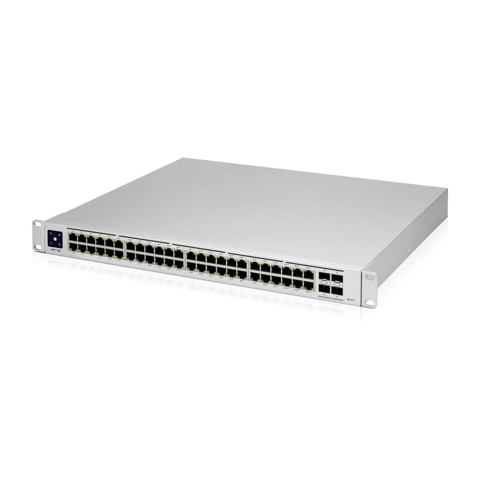 Ubiquiti UniFi Pro 48-Port PoE Gestito L2/L3 Gigabit Ethernet (10/100/1000) Power over Ethernet (PoE) 1U Argento