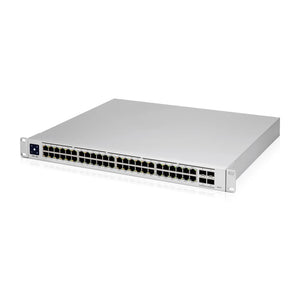 Ubiquiti UniFi Pro 48-Port PoE Gestito L2/L3 Gigabit Ethernet (10/100/1000) Power over Ethernet (PoE) 1U Argento