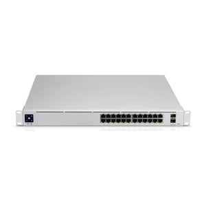 Ubiquiti UniFi Pro 24-Port PoE Gestito L2/L3 Gigabit Ethernet (10/100/1000) Power over Ethernet (PoE) 1U Argento