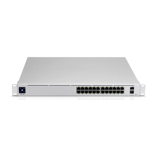 Ubiquiti UniFi Pro 24-Port PoE Gestito L2/L3 Gigabit Ethernet (10/100/1000) Power over Ethernet (PoE) 1U Argento