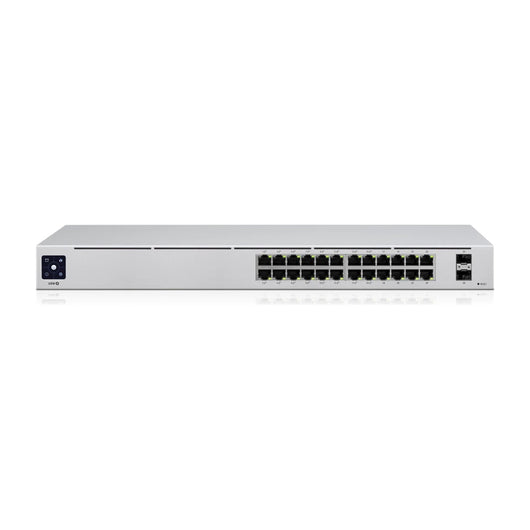 Ubiquiti UniFi 24-Port PoE Gestito L2/L3 Gigabit Ethernet (10/100/1000) Power over Ethernet (PoE) 1U Argento