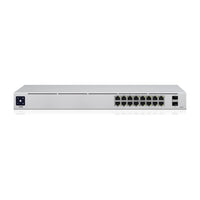Ubiquiti UniFi 16-Port PoE Gestito L2/L3 Gigabit Ethernet (10/100/1000) Power over Ethernet (PoE) 1U Argento