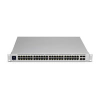 Ubiquiti UniFi Pro 48-Port PoE Gestito L2/L3 Gigabit Ethernet (10/100/1000) Power over Ethernet (PoE) 1U Argento