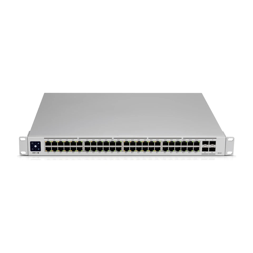 Ubiquiti UniFi Pro 48-Port PoE Gestito L2/L3 Gigabit Ethernet (10/100/1000) Power over Ethernet (PoE) 1U Argento