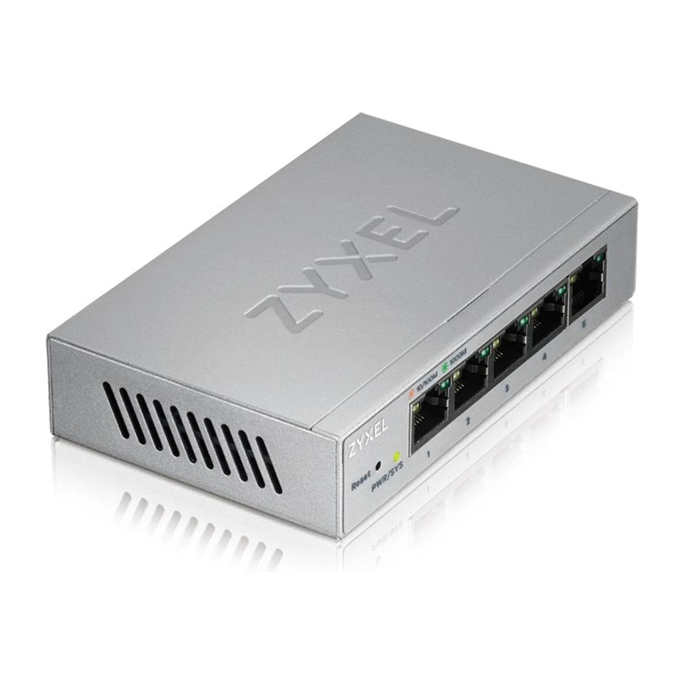 Zyxel GS1200-5 Switch Ethernet Gigabit gestito (10/100/1000) Argento