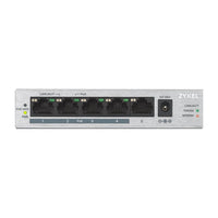 Zyxel GS1005HP Switch Gigabit Ethernet non gestito (10/100/1000) Power over Ethernet (PoE) Argento
