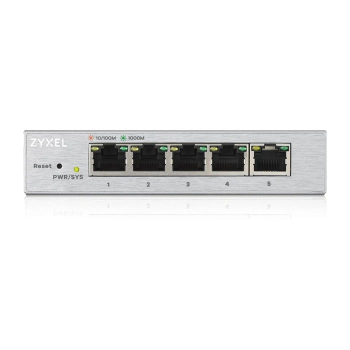 Zyxel GS1200-5 Switch Ethernet Gigabit gestito (10/100/1000) Argento