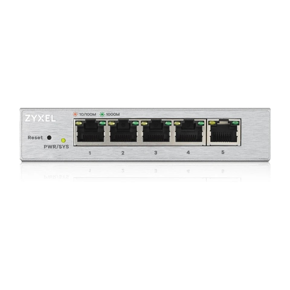 Zyxel GS1200-5 Switch Ethernet Gigabit gestito (10/100/1000) Argento