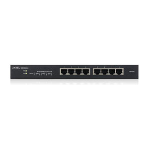 Zyxel GS1900-8 Switch Ethernet Gigabit gestito L2 (10/100/1000) Nero