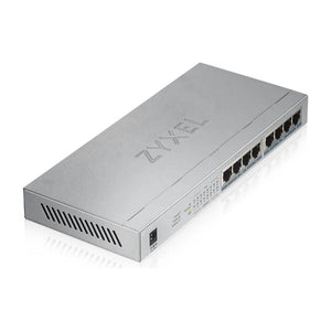 Zyxel GS1008HP Switch Ethernet Gigabit non gestito (10/100/1000) Power over Ethernet (PoE) Grigio