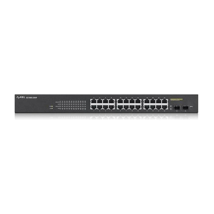 Zyxel GS1900-24HP Switch Ethernet Gigabit gestito (10/100/1000) 1U Nero