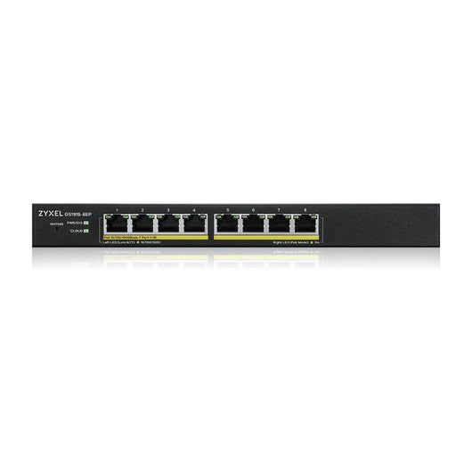 Zyxel GS1915-8EP Switch gestito Gigabit Ethernet L2 con Power over Ethernet (PoE) nero