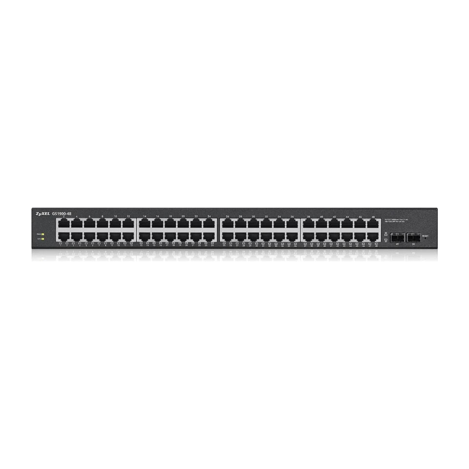 Switch di rete Zyxel GS1900-48-EU0102F L2 Gigabit Ethernet (10/100/1000) nero