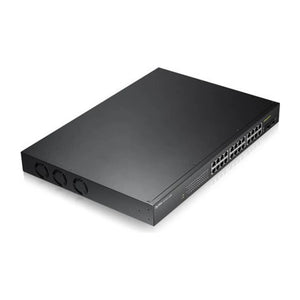 Zyxel GS1900-24HP Switch Ethernet Gigabit gestito (10/100/1000) 1U Nero