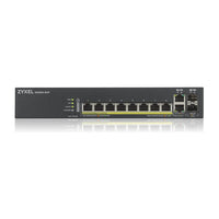 Zyxel GS1920-8HPV2 Switch Gigabit Ethernet gestito con Power over Ethernet (PoE) - Nero