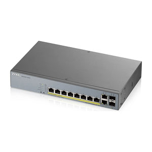 Switch di rete Zyxel GS1350-12HP-EU0101F gestito L2 Gigabit Ethernet (10/100/1000) Power over Ethernet (PoE) Grigio