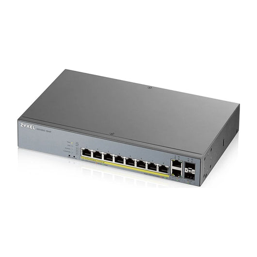 Switch di rete Zyxel GS1350-12HP-EU0101F gestito L2 Gigabit Ethernet (10/100/1000) Power over Ethernet (PoE) Grigio