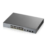 Switch di rete Zyxel GS1350-18HP-EU0101F gestito L2 Gigabit Ethernet (10/100/1000) Power over Ethernet (PoE) Grigio