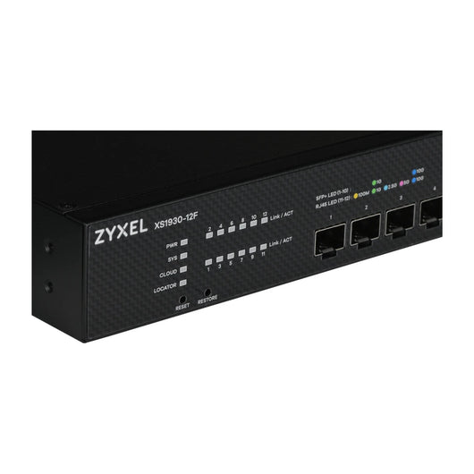 Switch di rete Zyxel XS1930-12F-ZZ0101F gestito L2/L3 nero