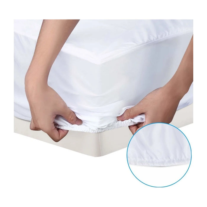 Telo protettivo in PVC per letto o materasso 160x200cm