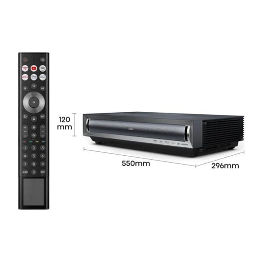 Hisense PX3 Laser Cinema TV 4K proiettore dati Ultra short throw 2800 ANSI lumen 2160p (3840x2160) Nero