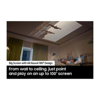 Proiettore Samsung SP-LFF3CLAXXXH Ultra short throw DLP 1080p (1920x1080) Nero, Bianco