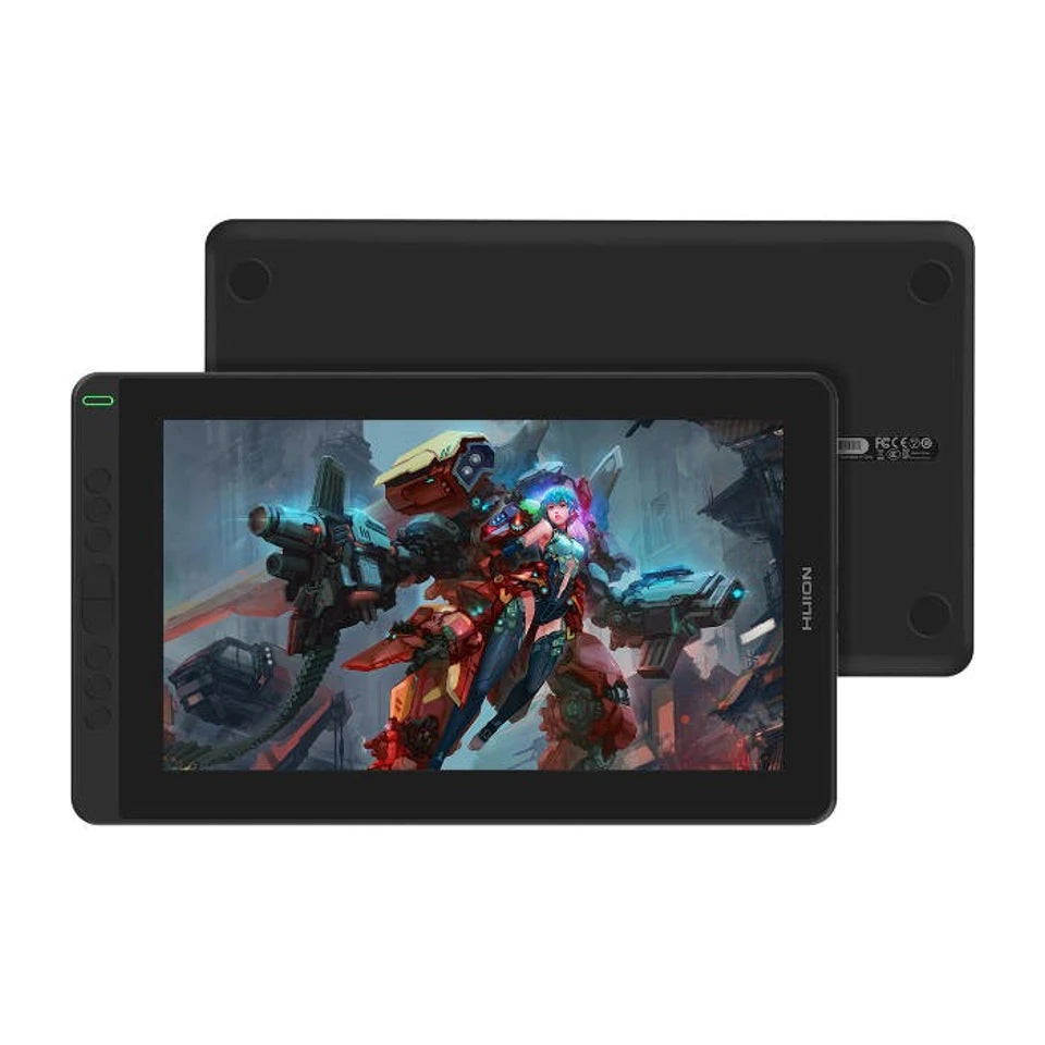 Tavoletta grafica HUION Kamvas 13 5080 lpi 293,76 x 165,24 mm USB nera